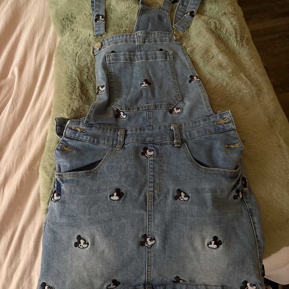 Disney Mickey Mouse Overall Skirt